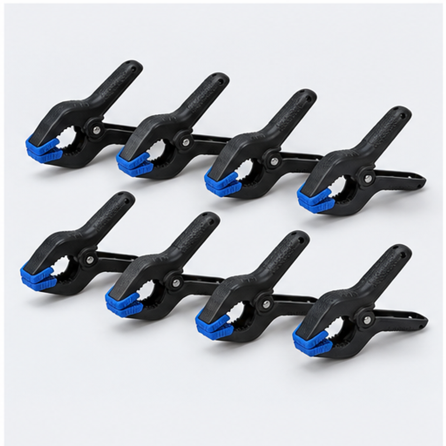 Backdrop Clamp Set — 8 Piece — overview